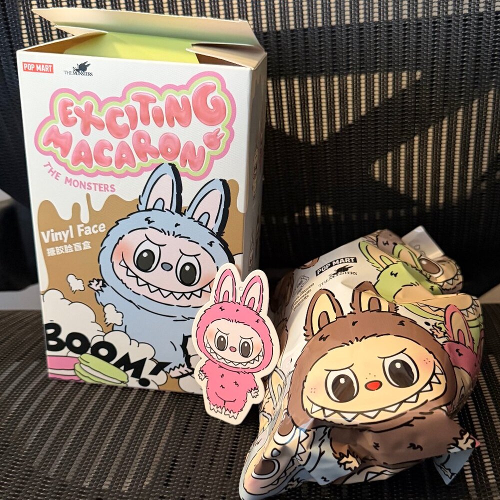 LYCEE BERRY Exciting Macaron purchased at Pop Mart Store Labubu The Monsters